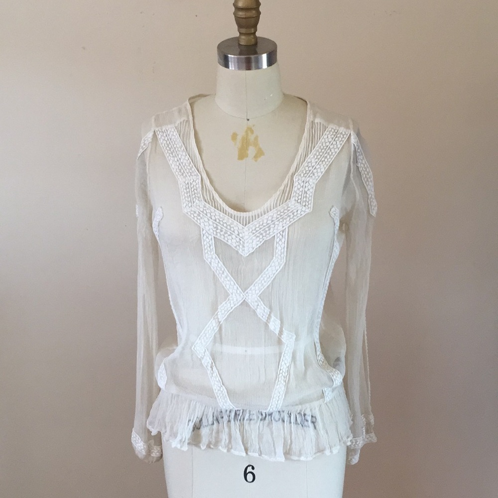 Witchery Sheer Top